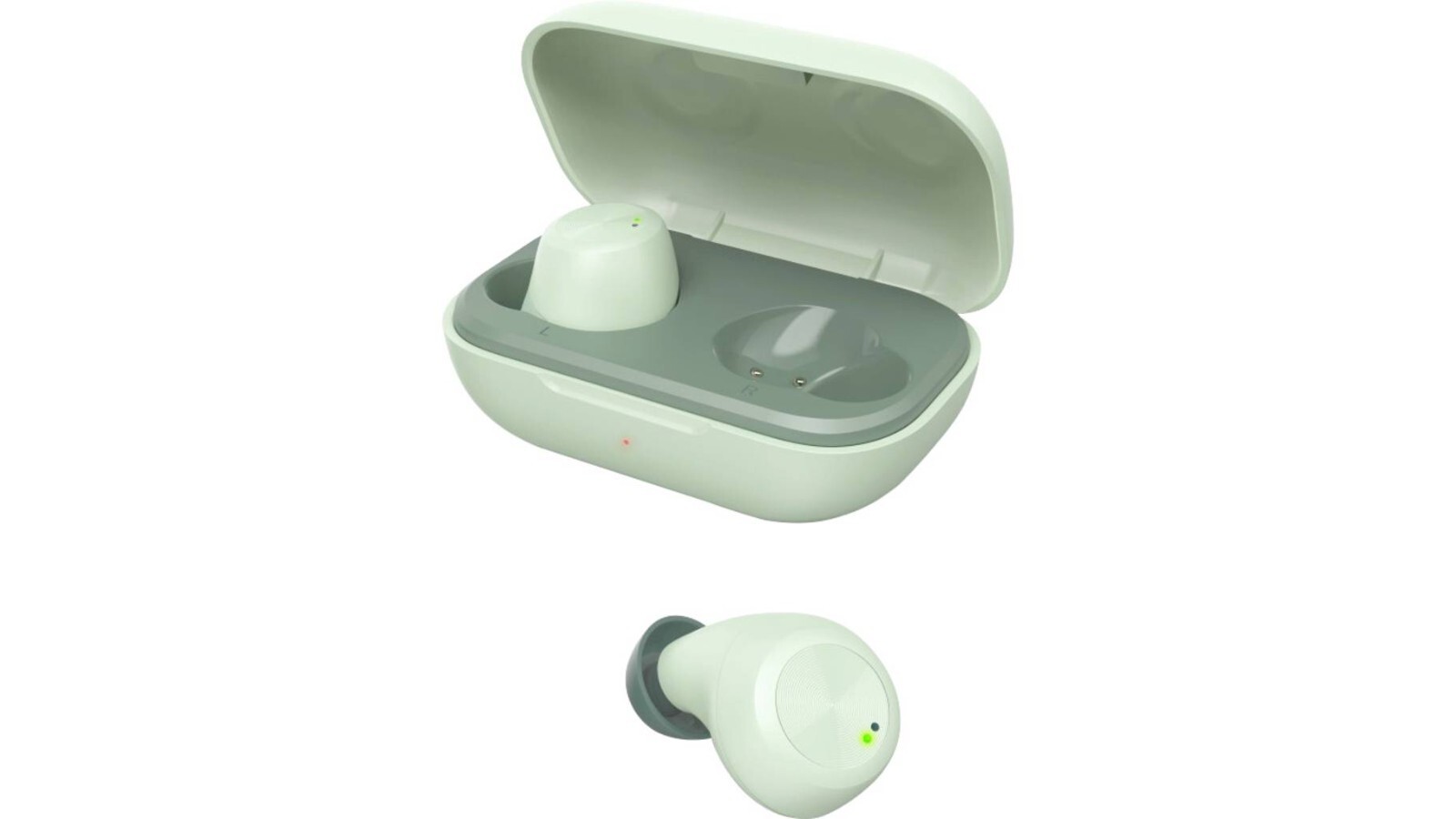 Hama Bluetooth-Kopfhörer In-Ear Stereo Headset Spirit Chop Grün Touch-Steuerung