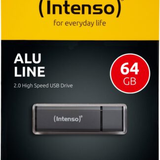 Intenso USB-Stick AluLine USB Drive 64GB Anthrazit
