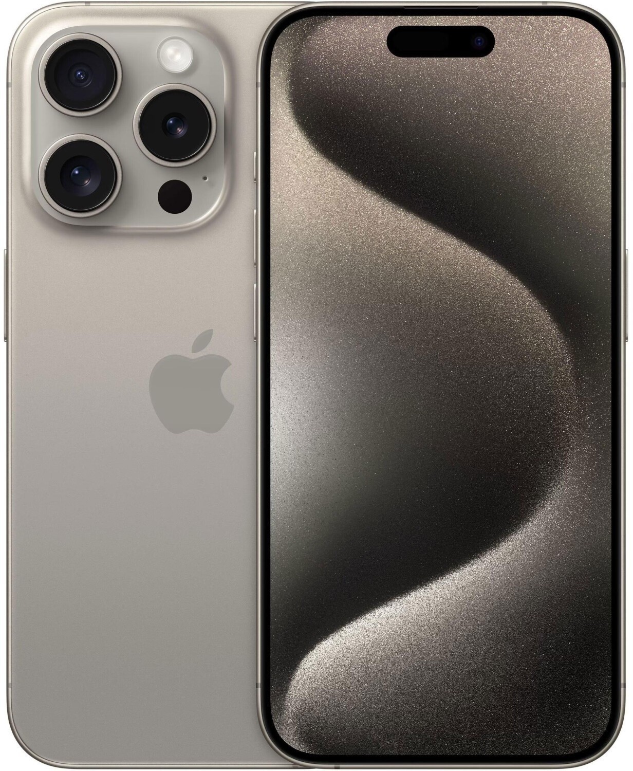 Apple iPhone 15 Pro - 128 GB - Titan Natur - Sehr gut.