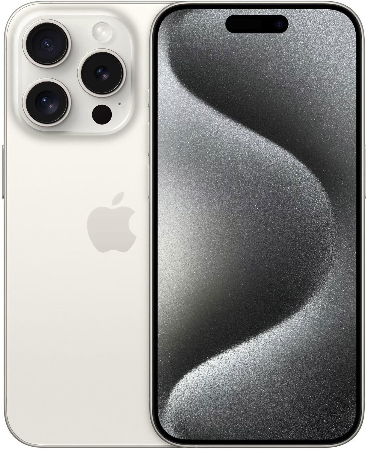 Apple iPhone 15 Pro 128GB White Titanium - Zustand GUT 87% Kapazität