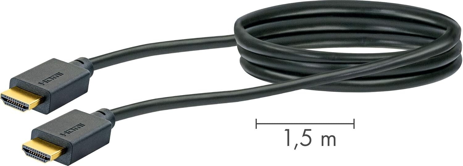 HMDI Kabel High Speed Dolby Vision Gaming Spielekonsole 3D HD 1,5m schwarz