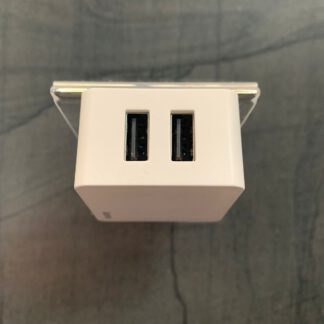 Hama Ladegerät/Ladekabel 210540 , 2 FACH USB-A, 12W  Weiß