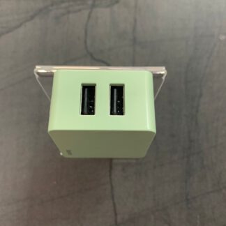 Hama Ladegerät/Ladekabel 210540 , 2 FACH USB-A, 12W  Grün