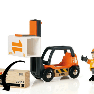 BRIO 63357300 Gabelstapler