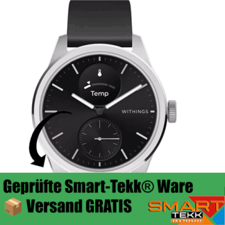 Withings Scanwatch 2 42mm Edelstahlgehäuse schwarz | NEU & OVP