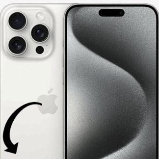 Apple iPhone 15 Pro Max 256GB titan weiß Smartphone Sehr GUT