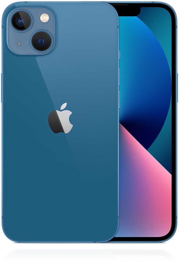 iPhone 13 128GB Blue simロック無し 美品】Apple iPhone 13 ブルー 本体simロックなし