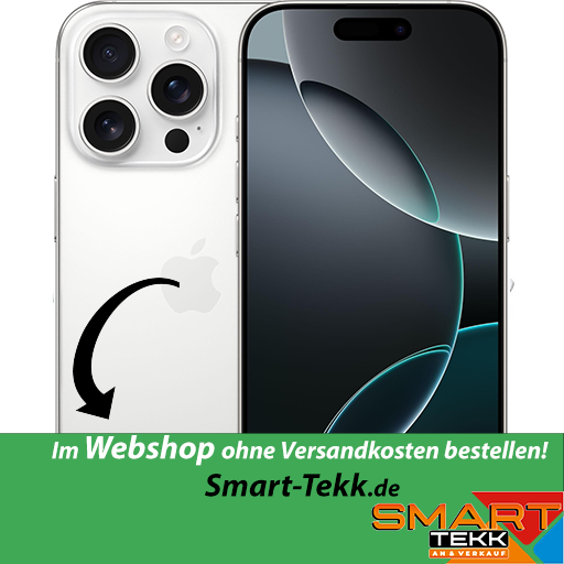Apple iPhone 16 Pro - 128GB - Topzustand - White Titanium