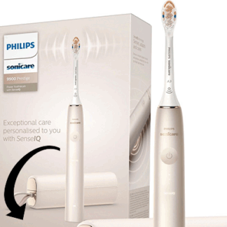Philips Sonicare Prestige 9900 HX9992/11 elektrische Zahnbürste Champagnefarben