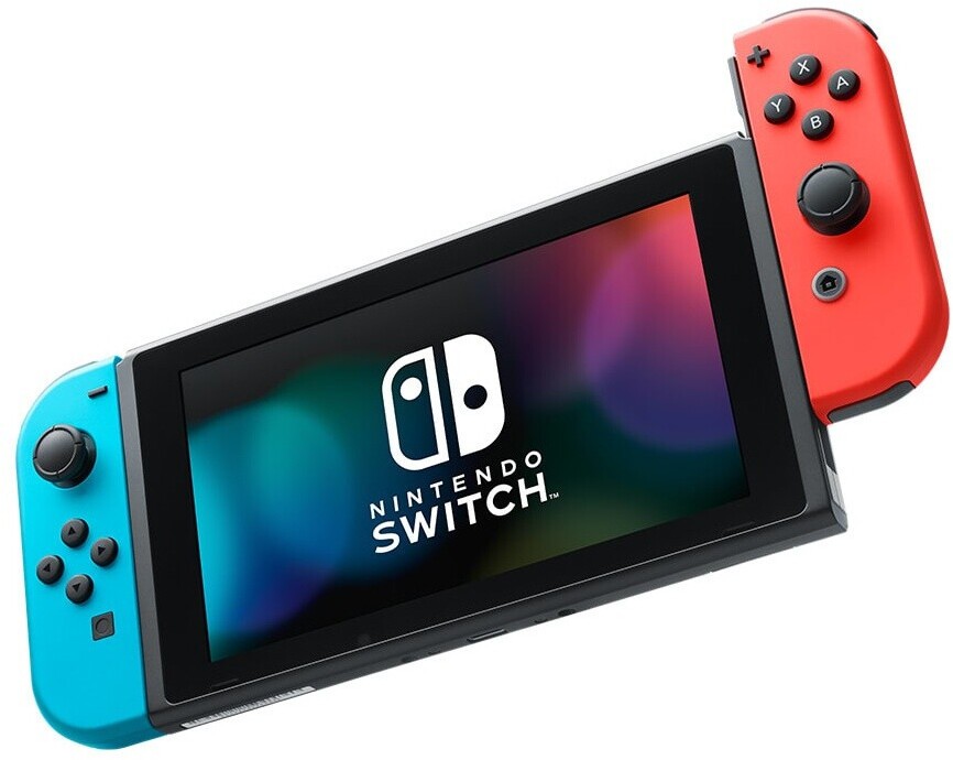 Switch Konsole 2017 Version - Docking + errsatzladekabel - Zustand FAIR !