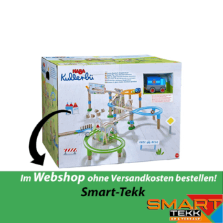 Haba Kugelbahn Kullerbü - Meister-Spielbahn Bergabenteuer Holz-Spielzeug