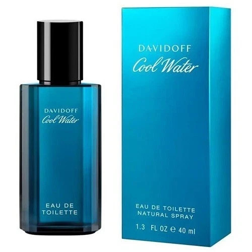 DAVIDOFF COOL WATER FOR MEN 40ML EAU DE TOILETTE SPRAY NAGELNEU & VERSIEGELT