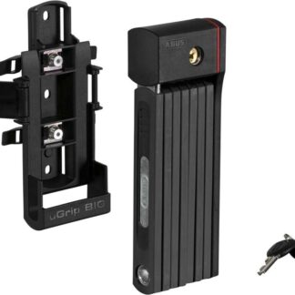 Faltradschloss Abus uGrip BORDO™ 5700K/100 schwarz + Halter SH