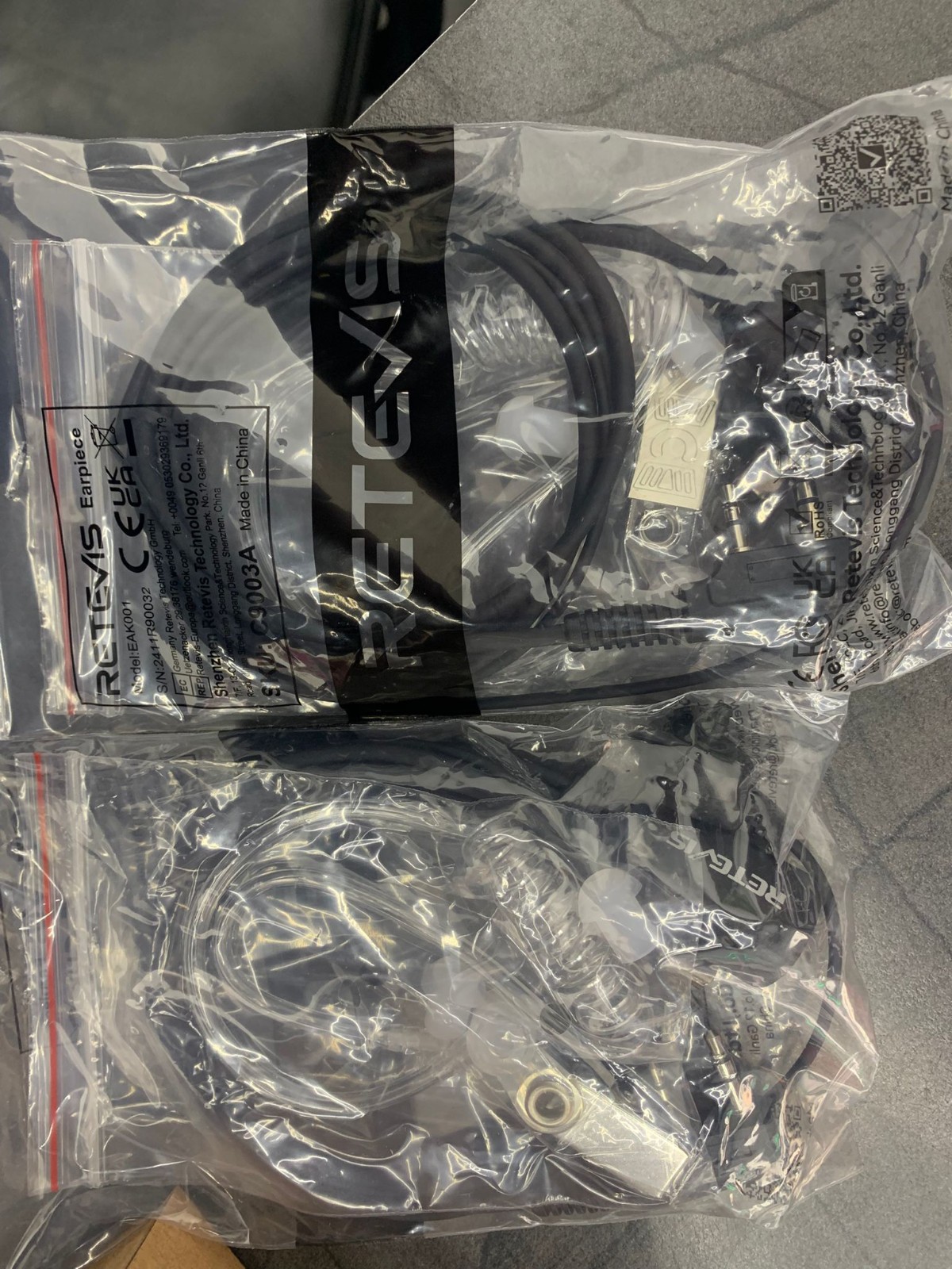 Retevis RT668 Funkgerät mit Headset, Lizenzfrei Walkie Talkie 16 Kanäle,... – Bild 3