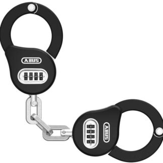 ABUS Handschellen-Schloss Chain Claw 10 – Fahrradschloss - 47 cm lang, schwarz