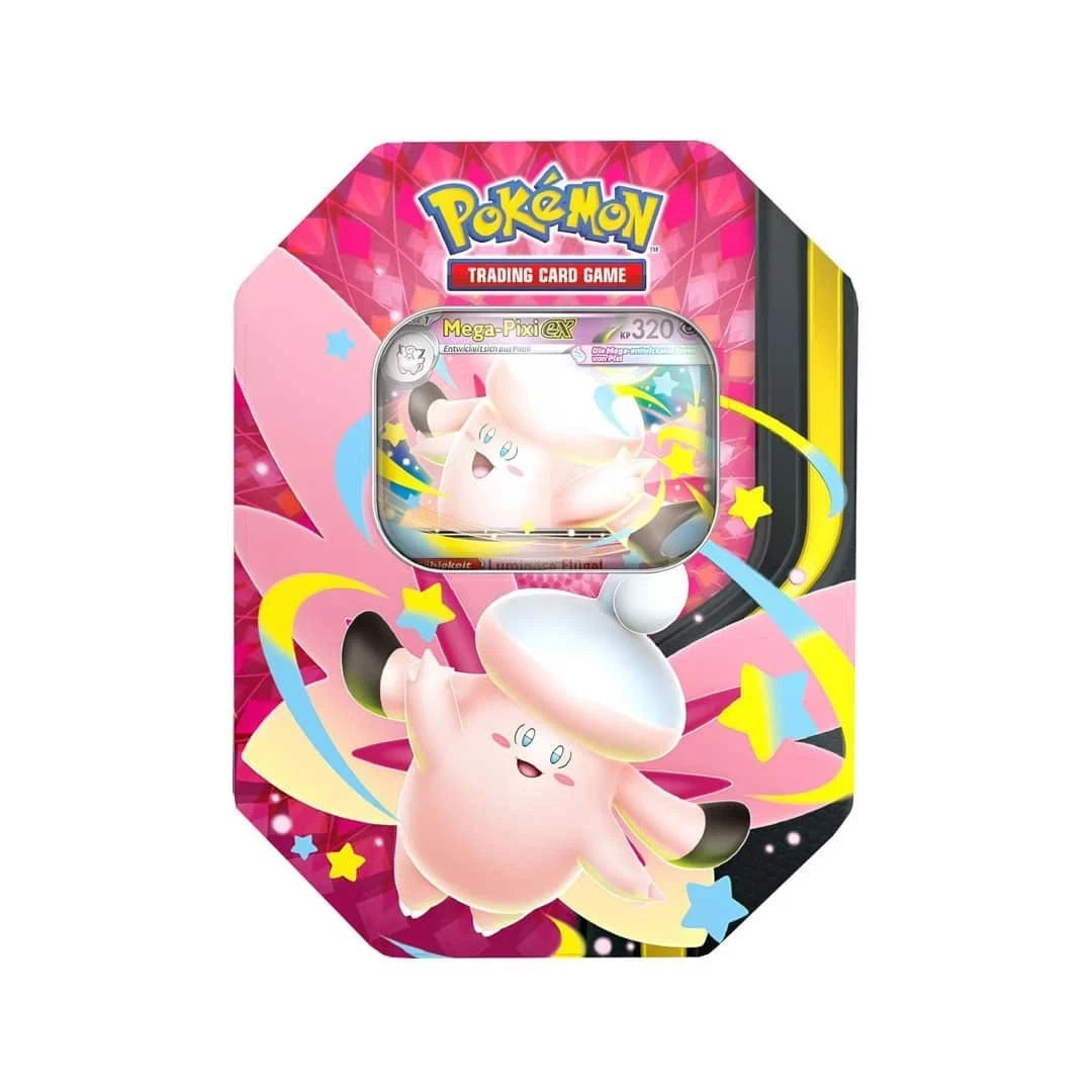 Pokemon – Mega Pixi EX Tin Box 129 Deutsch - NEU & OVP