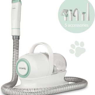 Hunde-Schermaschine mit Sauger H.Koenig PAW400 Tier-Haarschneider Tier-Pflege