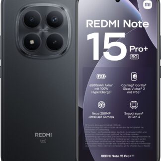 Xiaomi Redmi Note 15 Pro+ 8+256GB 6.83" 5G Black - Gebraucht - Wie Neu - AK5107