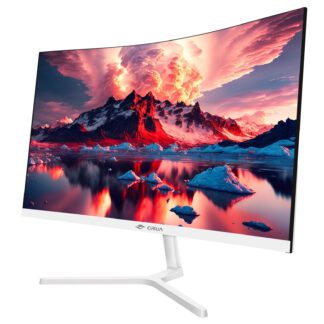 CRUA CR240A 24 Zoll Curved Monitor 100 Hz Weiß – neuwertig