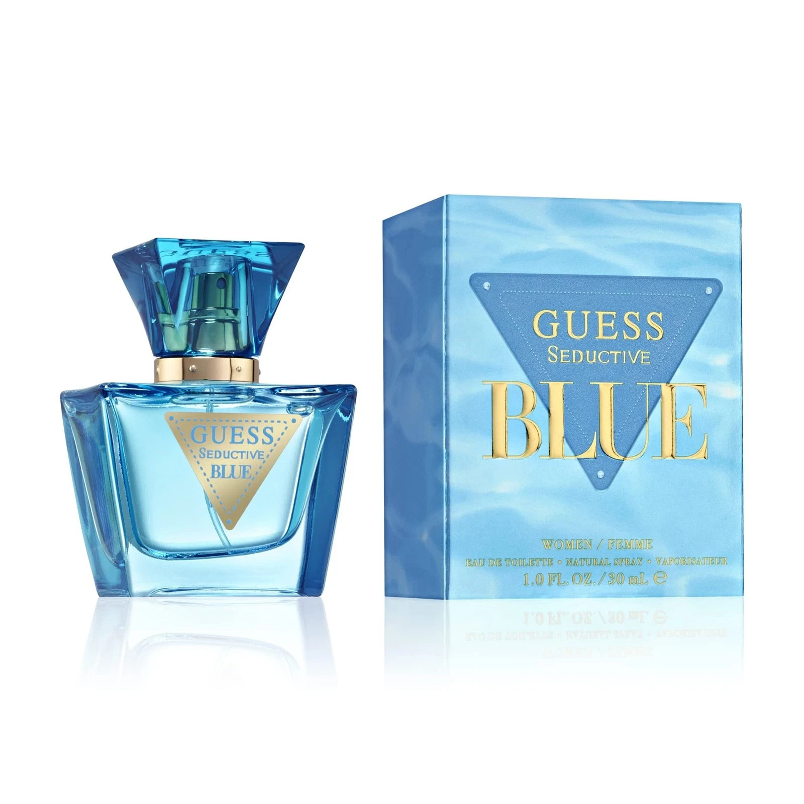 GUESS Seductive Blue Eau de Toilette Damen Blumig-Fruchtig Frisch Lang Anhaltend