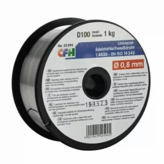 CFH Edelstahlschweißdraht 0,8 mm 1 kg 1 Rolle