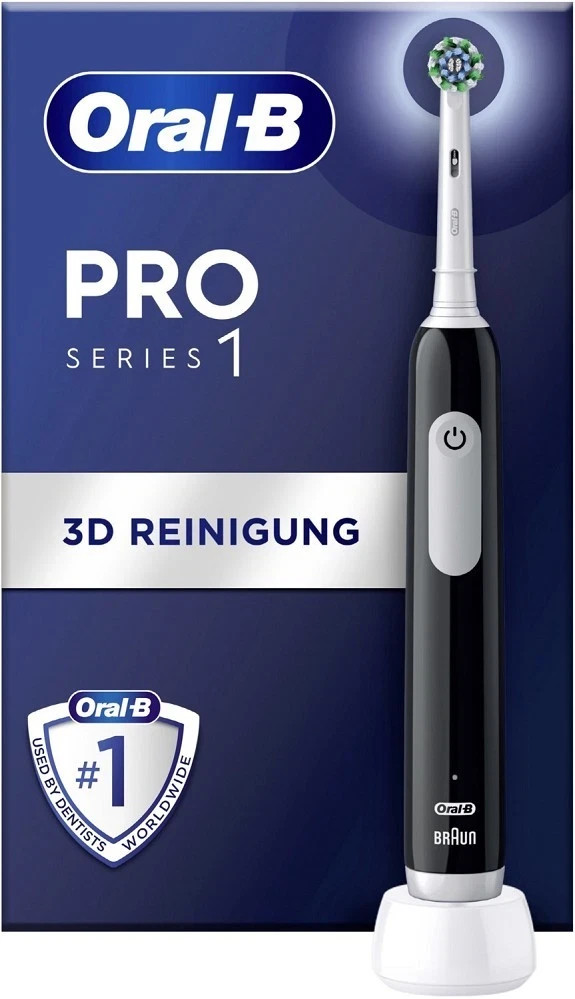 Oral-B Zahnbürste PRO1 CROSS ACTION BLACK