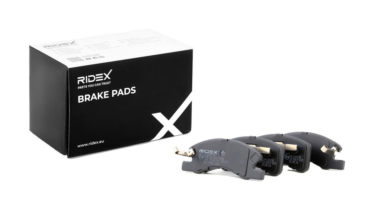 Bremsbeläge Satz für RIDEX 402B0595