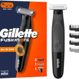 Gillette Fusion One Hybrid Rasierer Herren Elektrisch für Gesicht und Körper