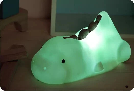 Lazy Freinds Dino Nachtlicht Schlummerlicht Kinderlicht Beruhigungslicht LED Neu – Bild 2
