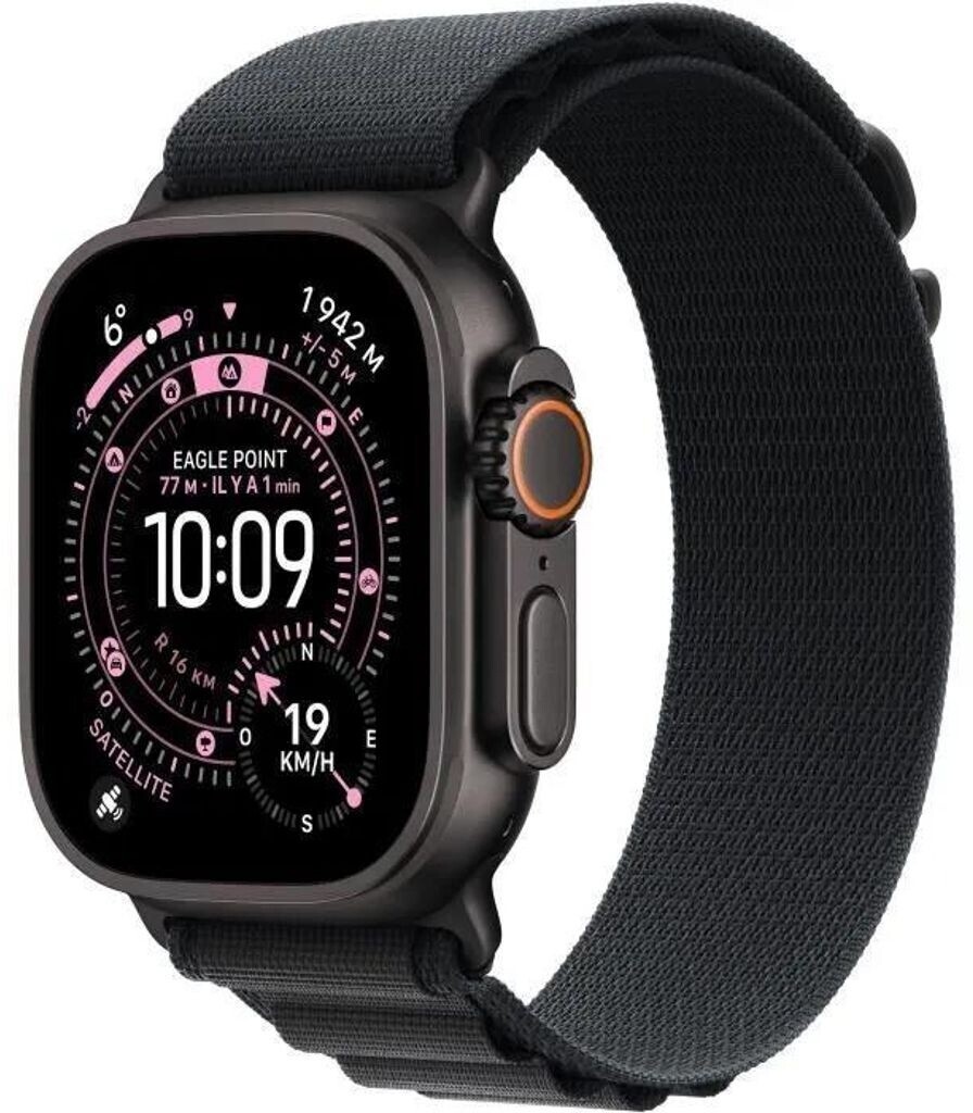Apple Watch Ultra 3 GPS + Cellular 49mm Titan schwarz Alpine Loop schwarz M
