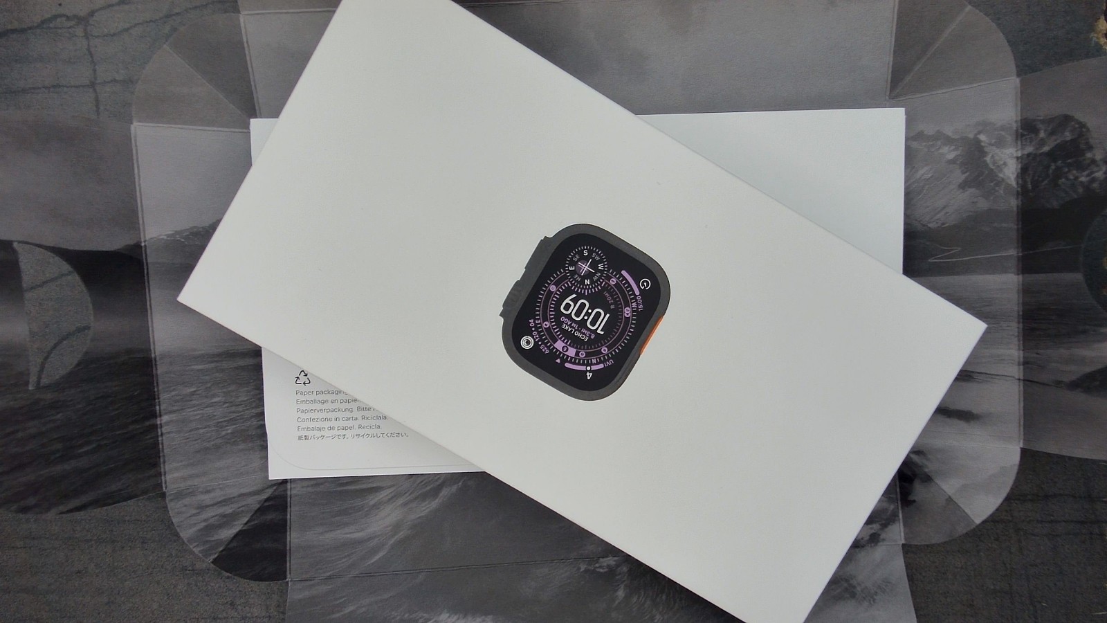 Apple Watch Ultra 3 GPS + Cellular 49mm Titan schwarz Alpine Loop schwarz M – Bild 3