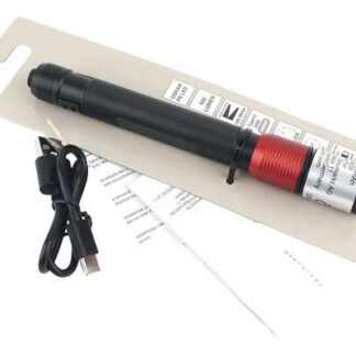 LED Akku Taschenlampe 400 lm Reichweite 120 m Leuchtdauer 1,5 h mit USB-C