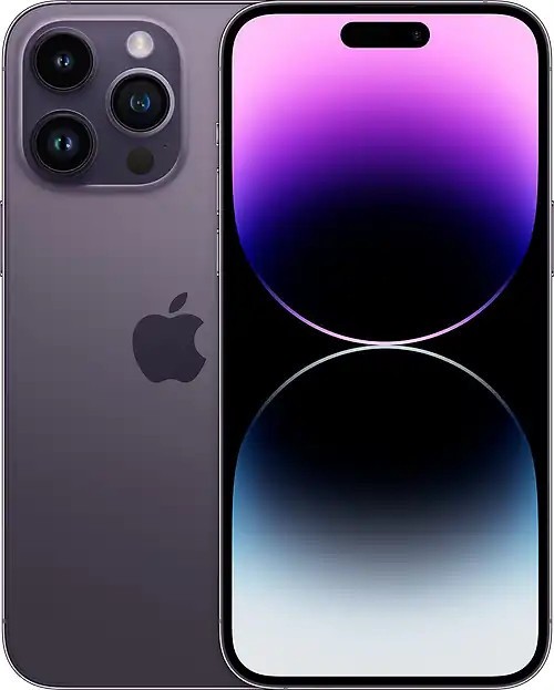 Apple iPhone 14 Pro Max 128GB dunkellila - 80% - AK5127