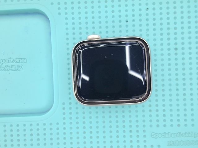 Apple Watch 5 Nike+ GPS + LTE 44mm Silber / Schwarz - Fair - 81% - AK5324 – Bild 5