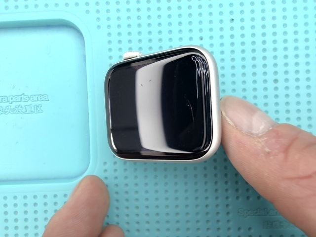 Apple Watch 5 Nike+ GPS + LTE 44mm Silber / Schwarz - Fair - 81% - AK5324 – Bild 7
