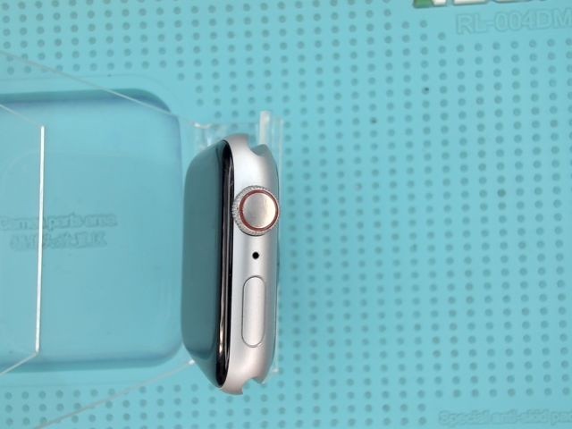 Apple Watch 5 Nike+ GPS + LTE 44mm Silber / Schwarz - Fair - 81% - AK5324 – Bild 9