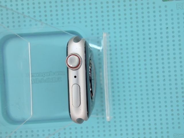 Apple Watch 5 Nike+ GPS + LTE 44mm Silber / Schwarz - Fair - 81% - AK5324 – Bild 10
