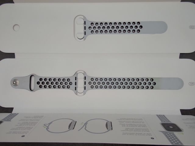 Apple Watch 5 Nike+ GPS + LTE 44mm Silber / Schwarz - Fair - 81% - AK5324 – Bild 11