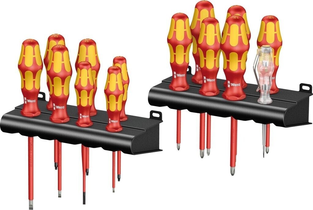 Wera VDE-Schraubendreher-Satz Kraftform Big Pack 100 14-teilig Schraubenzieher