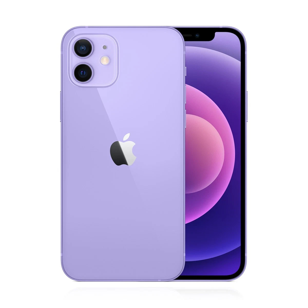 Apple iPhone 12 64GB Violett - Gut - 100% - AK5303