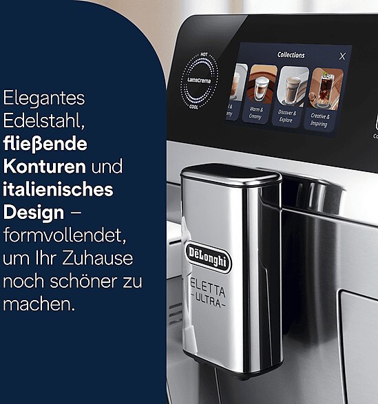 De'Longhi ECAM 470.85.MB ELETTA ULTRA Touch-Bedienung - AK5286 – Bild 3