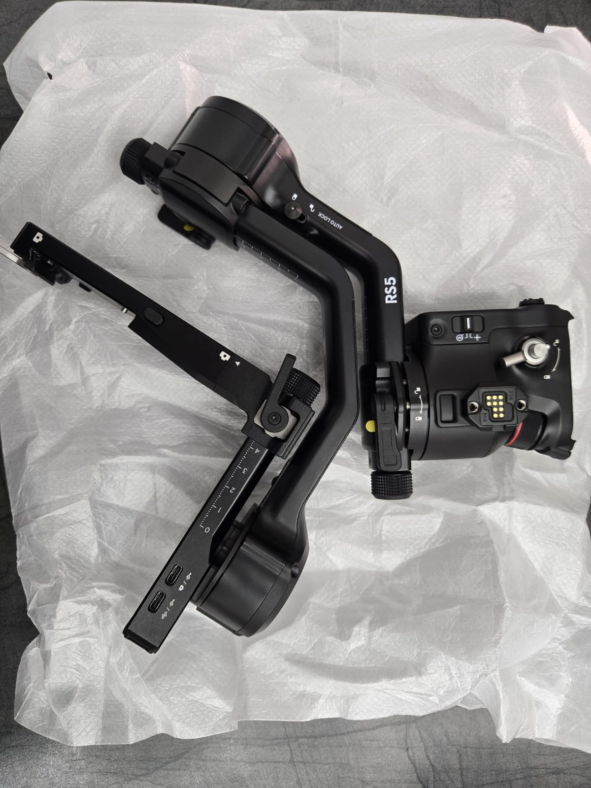 DJI RONIN RS 5 3-Achsen-Gimbal Stabilisator Ronin Carbon Schwarz 3kg Traglast – Bild 7