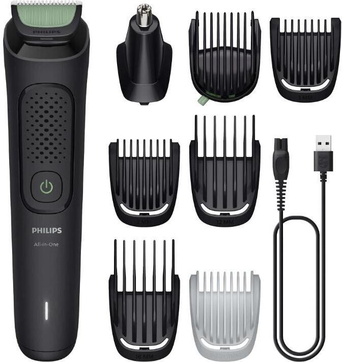 Philips All-in-One Trimmer 3000 Series, 8-in-1 Akku-Betrieben für Bart und Haar