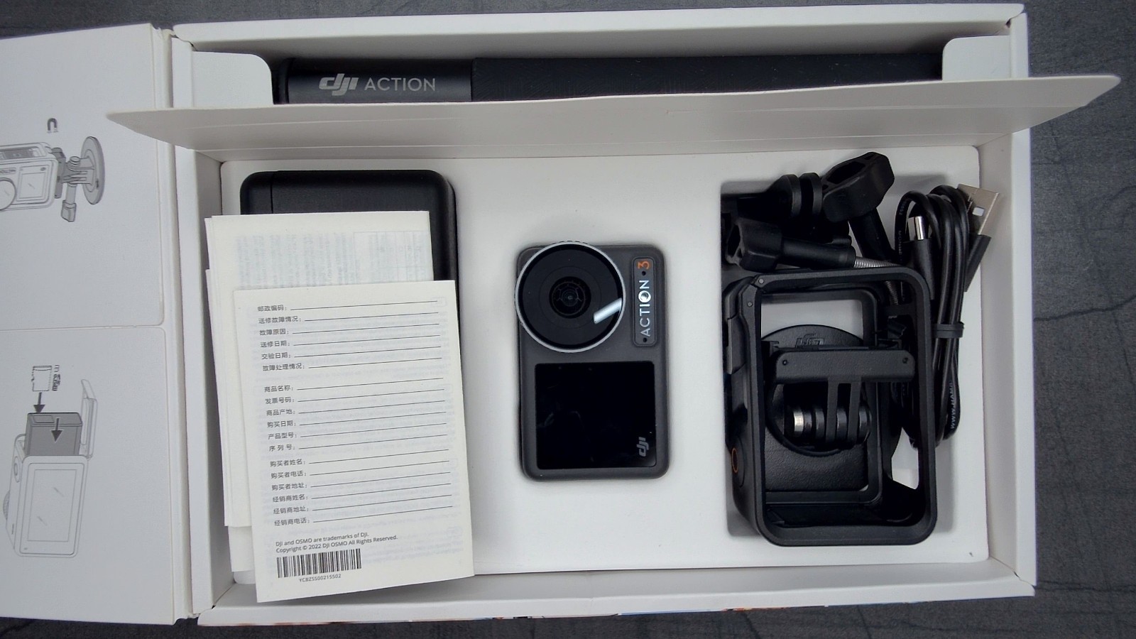 DJI OSMO Action 3 Adventure Combo Action Camera - Sehr Gut - AK5126 – Bild 11