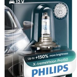 Philips X-tremeVision Pro150 H7 12V 55W Halogen +150% PX26d 12972XVPB1