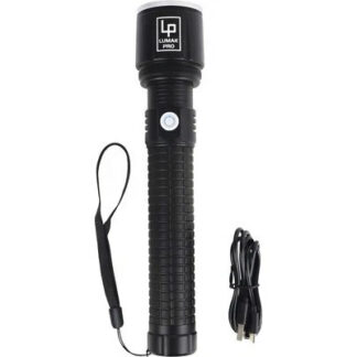 Lumakpro LED Akku Taschenlampe 235 mm 3000 lm USB-C schwarz