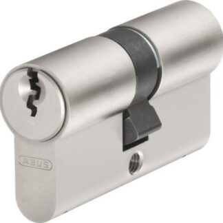 ABUS E20NP Profilzylinder 30/45 mm Türzylinder Schloss 3 Schlüssel Silber