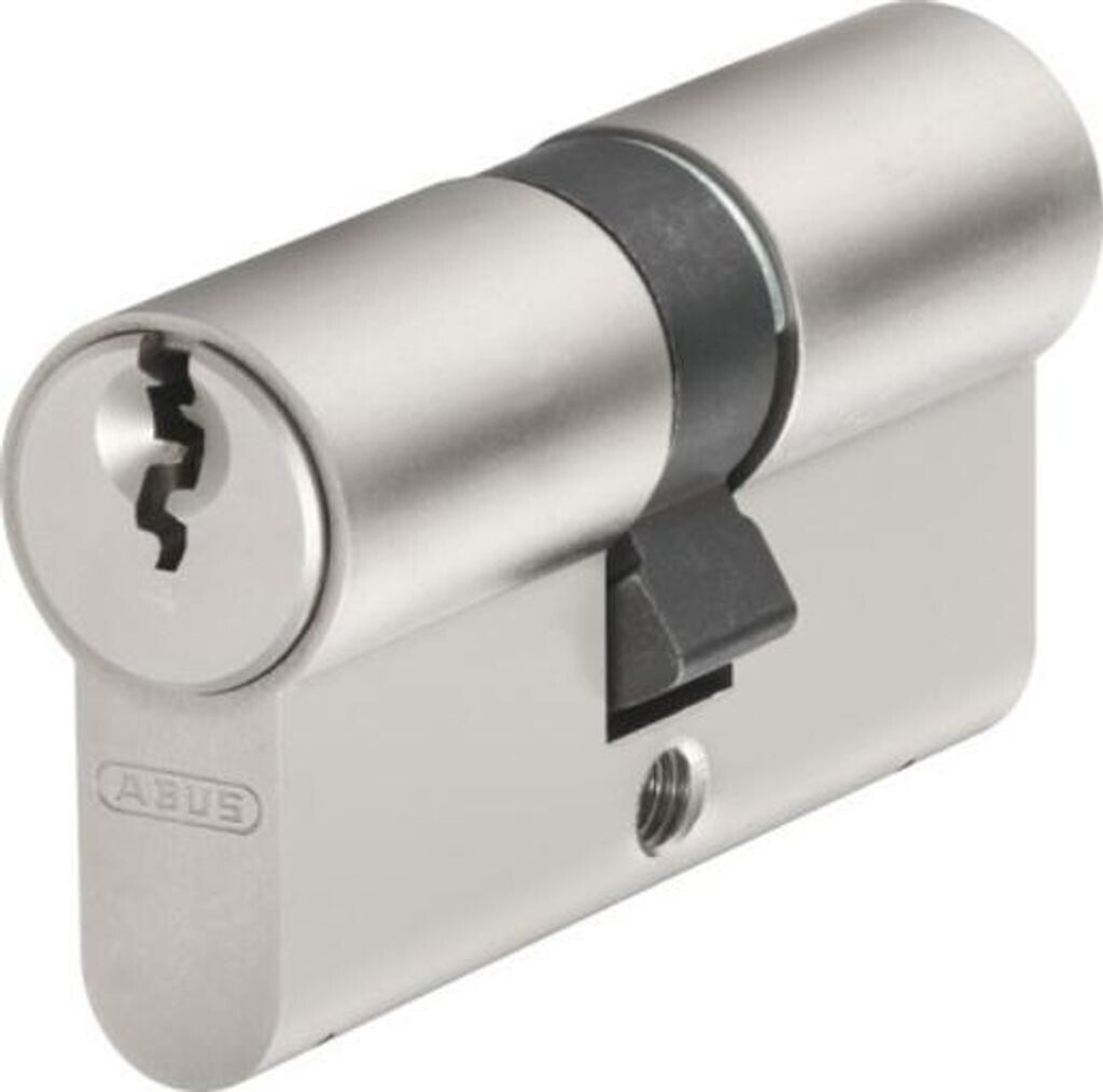 ABUS E20NP Profilzylinder 30/45 mm Türzylinder Schloss 3 Schlüssel Silber